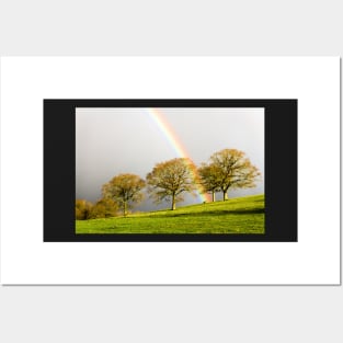 The Rainbow And The Three Oaks Posters and Art
